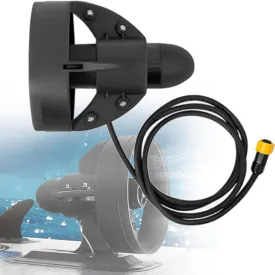 288W Electric Motorized Fin, 12V Thrust Surfboard Underwater Thruster, Surf & SUP Fin Battery Electric Fin Stand Up Paddle Board Motor