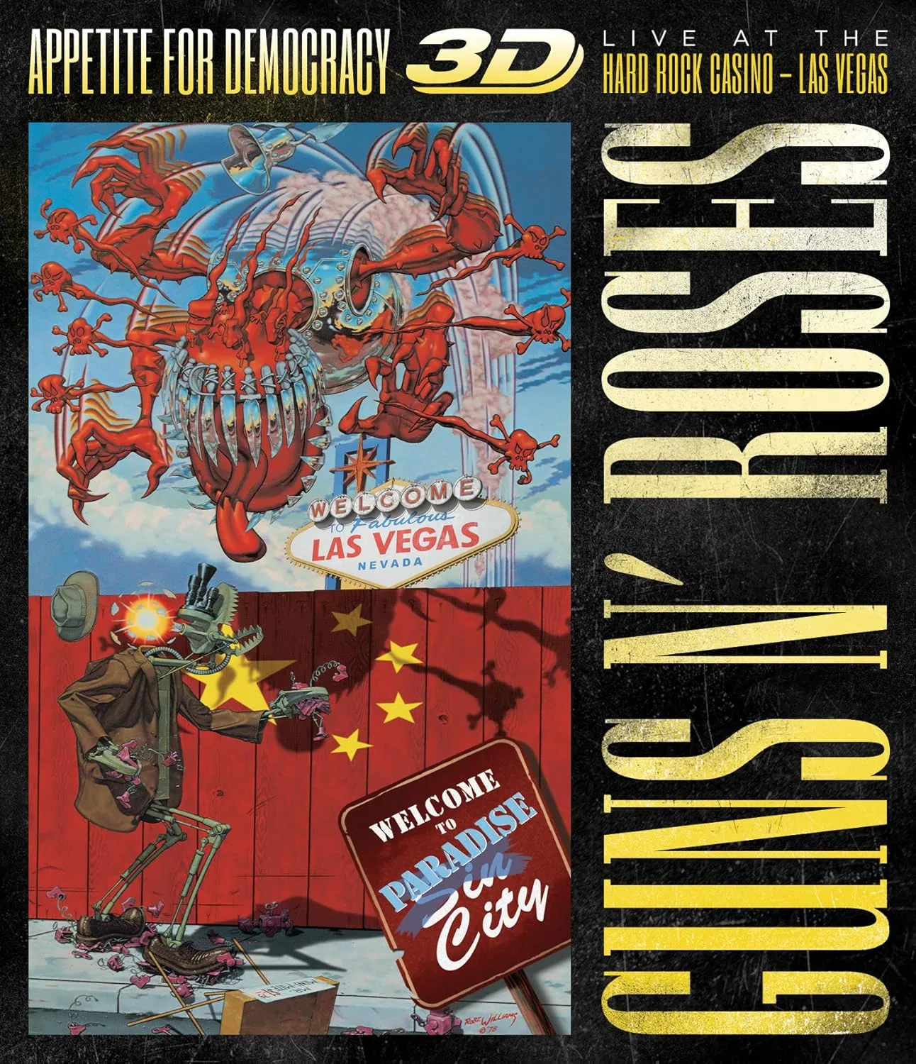 Appetite For Democracy: Live At The Hard Rock Casino - Las Vegas T-shirt Bundle Explicit Lyrics