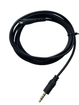 Headset to 4-Pole 3.5MM Audio Cable for SteelSeries Arctis 3, Arctis Pro Wireless, Arctis 5, Arctis 7, Arctis Pro Gaming Headset 1.5meters/4.9fts