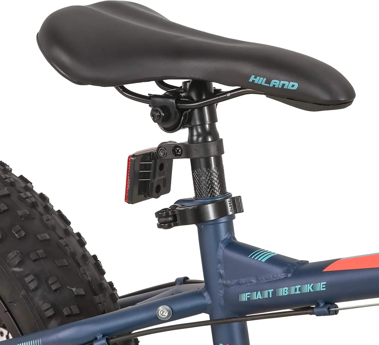 Hiland 20 Inch Kids' Bicycles Fat Tire Mountain Bike for Boys and Girls Age 5   Years, Shimano 7-Speed, Dual-Disc Brake,Kids Beach and Snow Bicycle