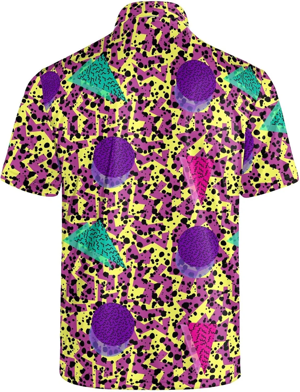 Mens Golf Shirt Dry Fit Casual Short Sleeve