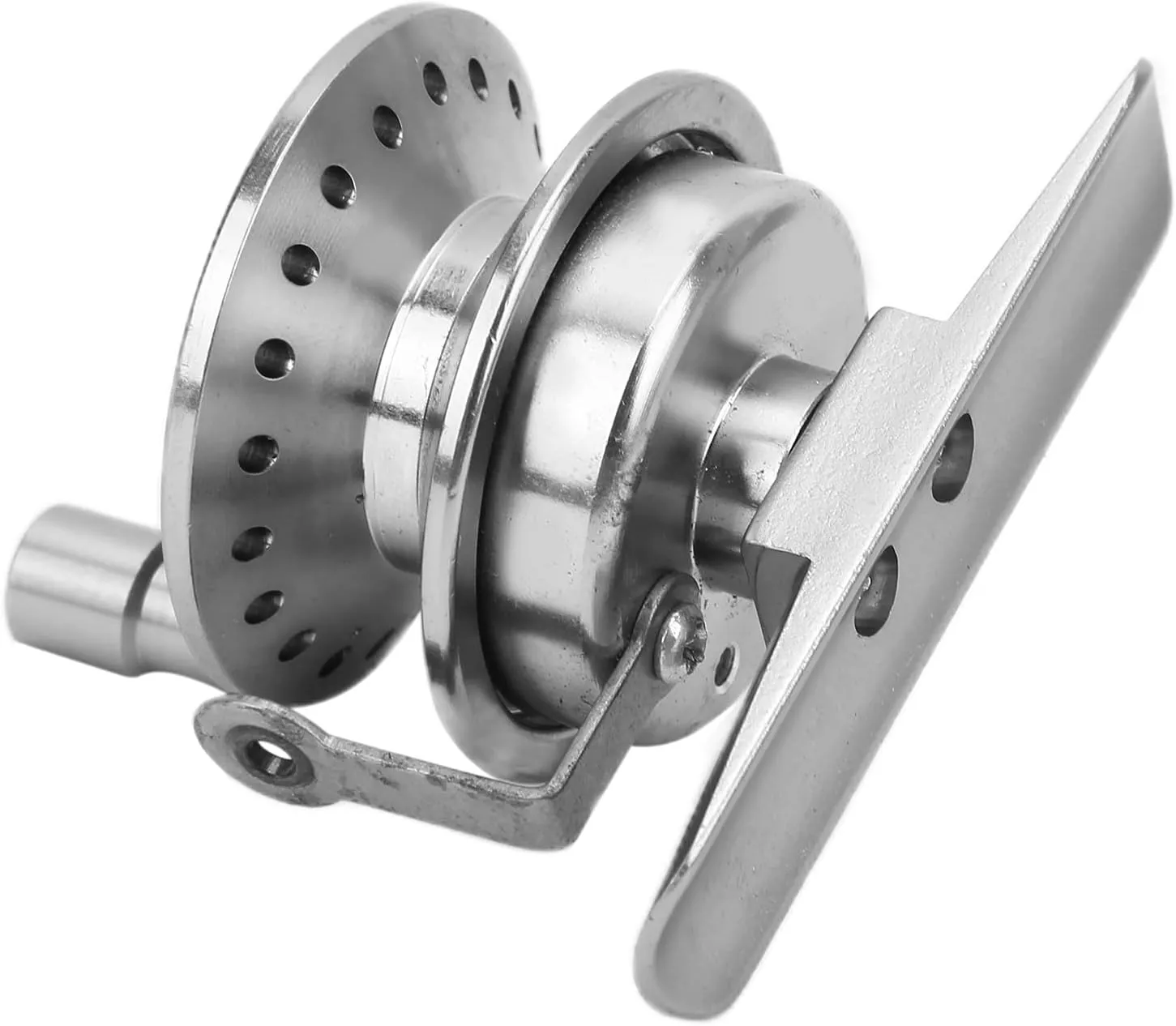 Metallic Raft Reel Fishing Gear for Ice Rock Fly Outdoor Fish Tackle