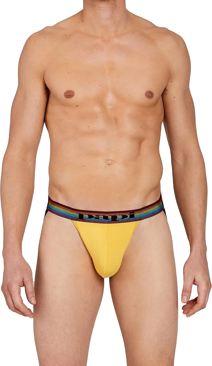 papi Men's 3-Pack Jockstrap, Athletic Supporter, Breathable Male Workout Underwear