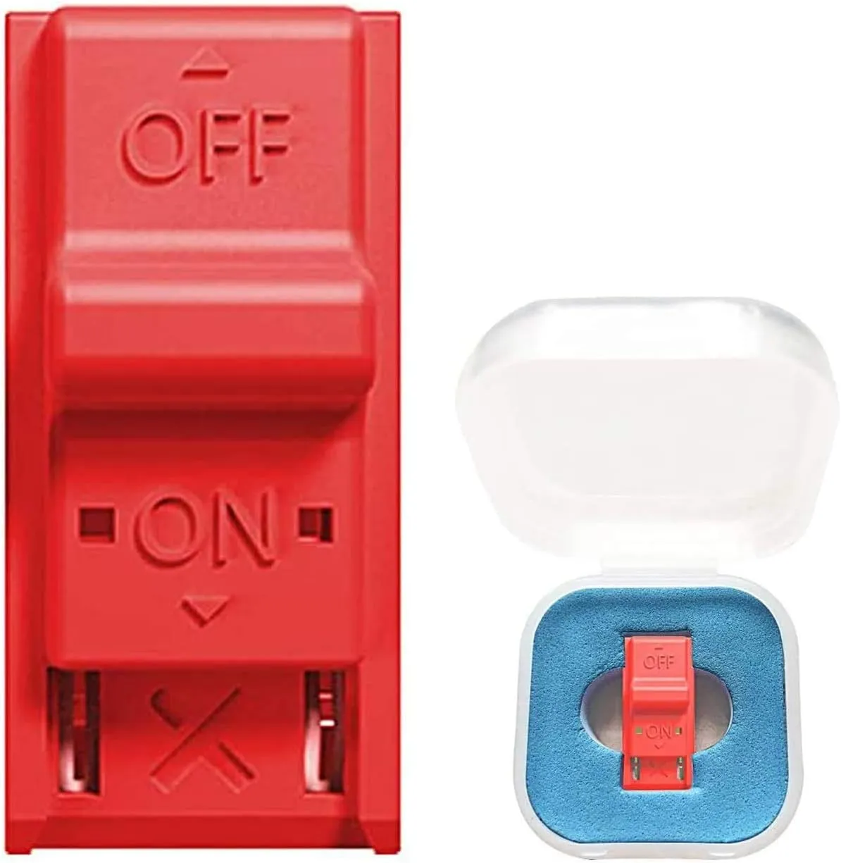 RCM Jig, RCM Clip Tool Short Connector for N-Switch Joycon Jig Dongle for NS Recovery Mode, Used to Modify the Archive, Play the Simulator(Red)