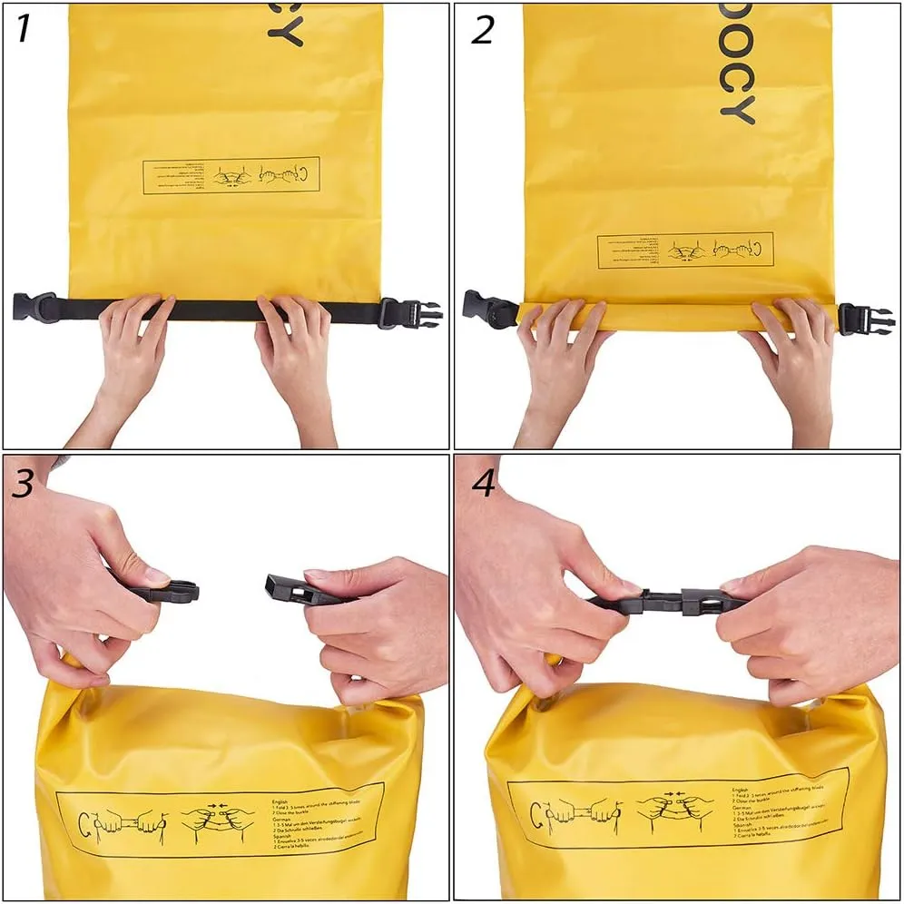 Sand Anchor 2 in 1 Sand Bag Anchor,Tow Rope Sand Sack Sand Anchor Waterproof Dry Bag Dock Line for Kayak, Jet Ski, Rowing, Small Boats