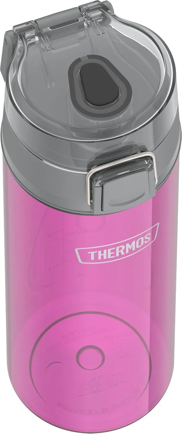 THERMOS ICON SERIES Lightweight Hydration Bottle - Durable Water Bottle Made with Tritan by Eastman with High-Flow Spout Lid for Easy Chugging During your Busy Day - 26oz, Aubergine