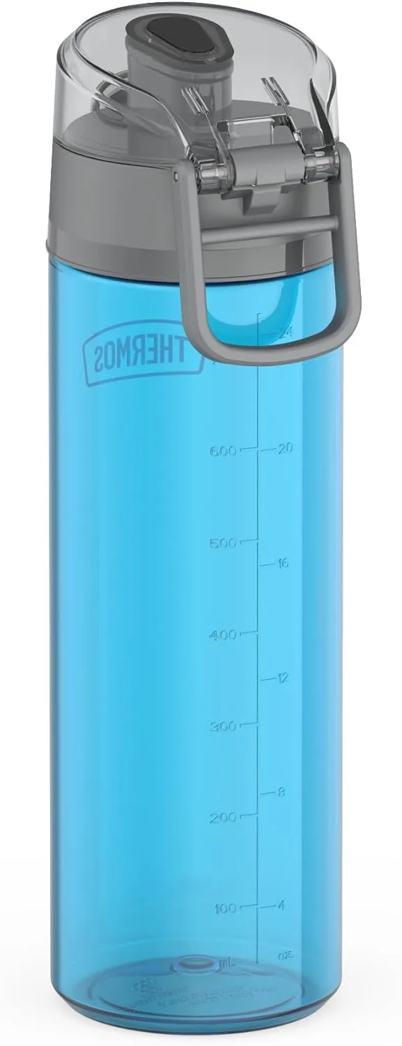 THERMOS ICON SERIES Lightweight Hydration Bottle - Durable Water Bottle Made with Tritan by Eastman with High-Flow Spout Lid for Easy Chugging During your Busy Day - 26oz, Teal